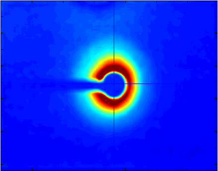 CF4 diffraction pattern